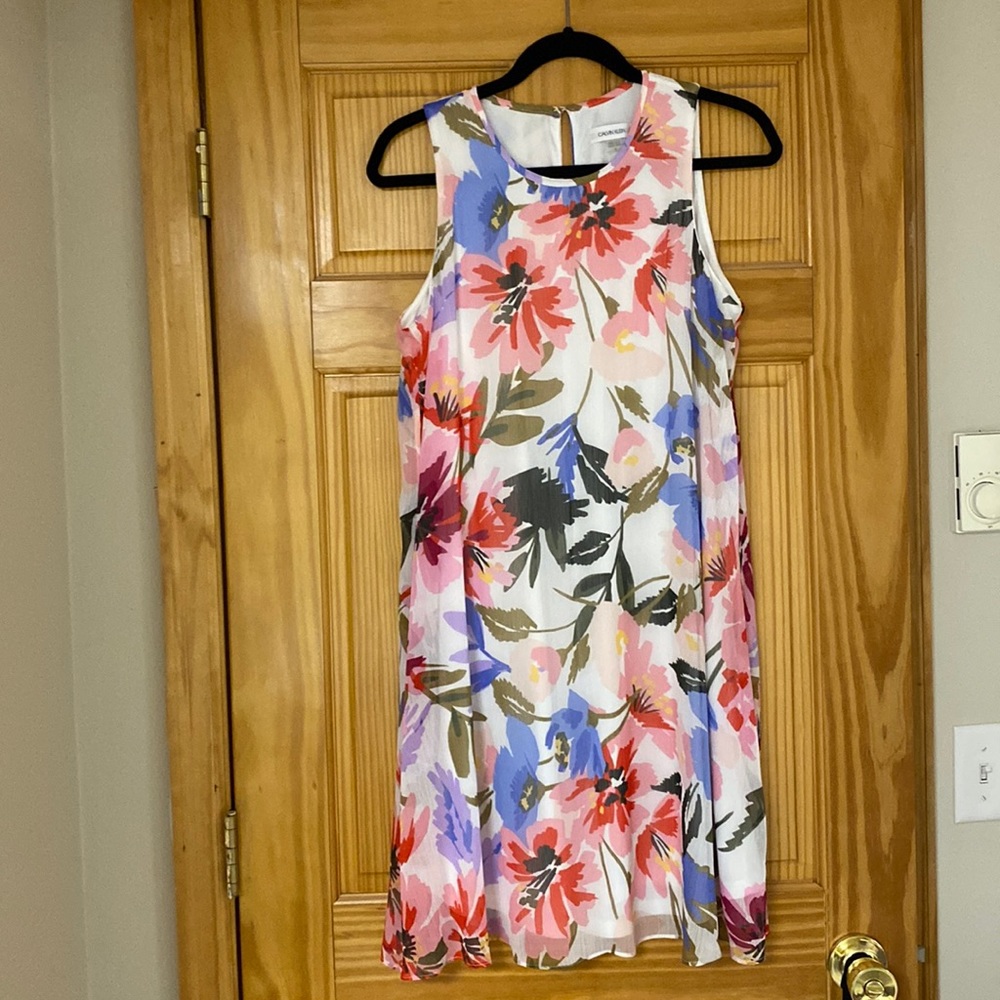 Calvin Klein floral dress
